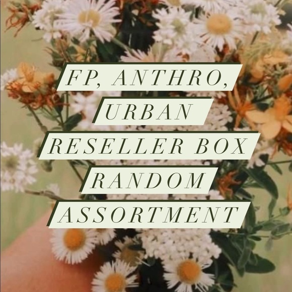 Free People Other - Reseller box! 6 items. Anthro, urban, & fp etc